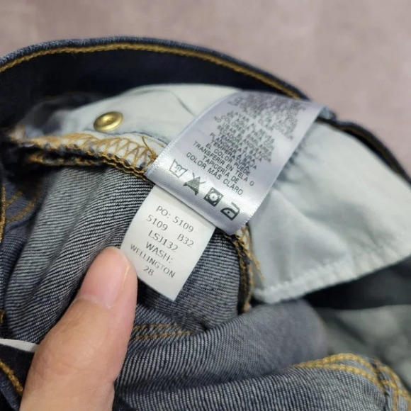 Frame Le Skinny de Jeanne in Wellington Wash Size 28 - Picture 12 of 14